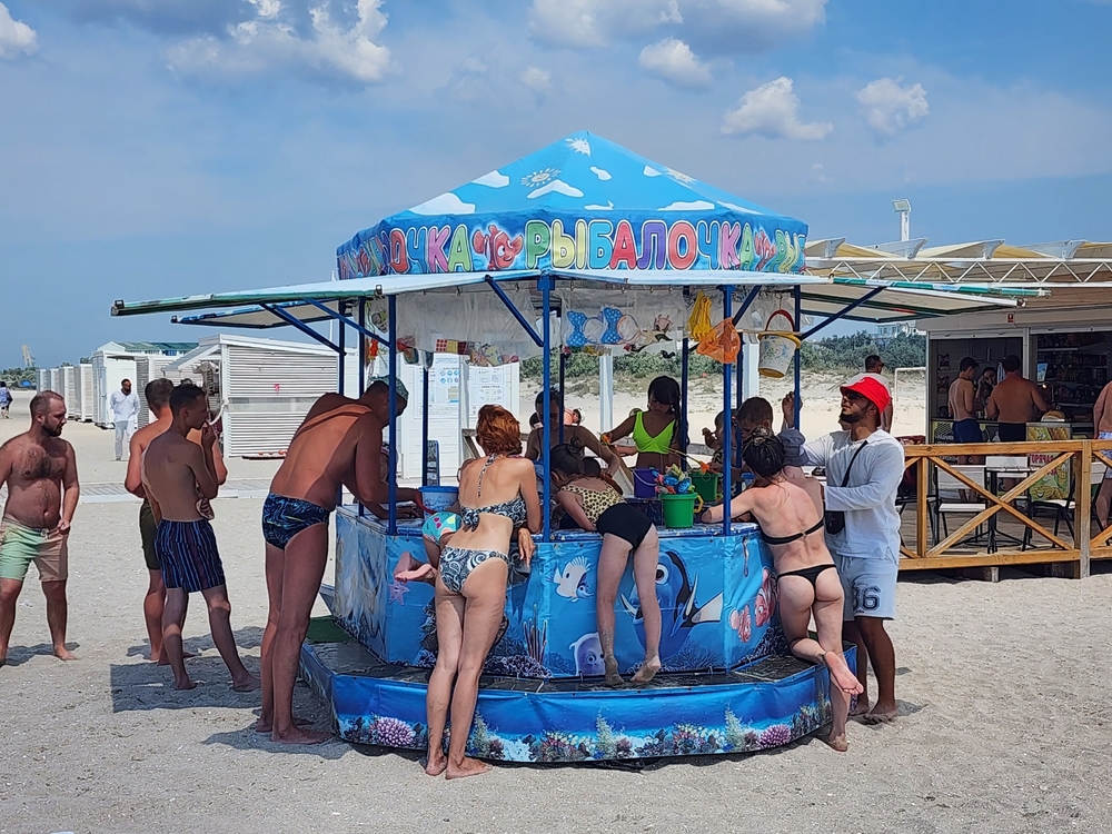 Пляж в Николаевке